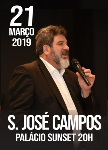 21.MAR.2019 | S.J.Campos 20h "Superar, Inovar e Transformar - A Sorte Segue a Coragem"