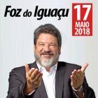 17.Maio.2018 | FOZ DO IGUAÇU 20h  "Superar, Inovar e Transformar A Sorte segue a Coragem"