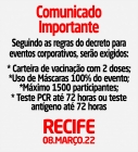 08.MARÇO.2022 | RECIFE PE 20h  "Faça o Teu Melhor"!